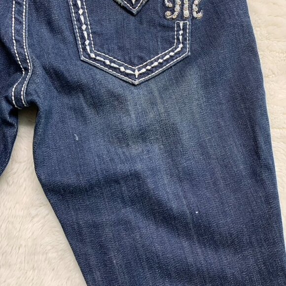 Miss Me Women's Easy Straight Jeans Size 26 x 26.5" - Picture 5 of 15